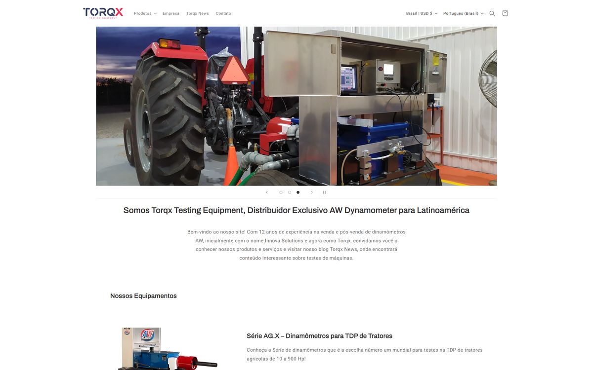 Torqx Testing Equipment